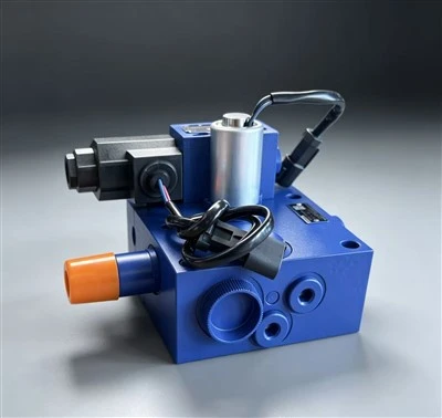 56B 43 12402 Electromagnetic Hydraulic Valve Set Engineering Machinery Hydraulic Components